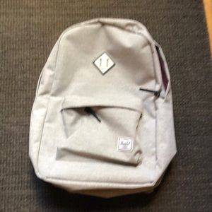 Herschel light grey backpack